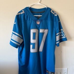 NFL Blue and Silver Men's Jersey